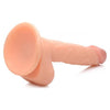 XR Brands Pop 6.5in Dildo with Balls Light Skin Tone - Intense Pleasure for All Genders