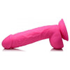 XR Brands Pop 8.25in Popping Dildo with Balls - Model XRD-825 - For Pleasure and Play - Pink - Adult Naughty Store