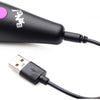 XR Brands Bang! 10X Vibrating Mini Wand Purple - Powerful Travel Companion for Intense Pleasure - Adult Naughty Store