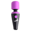 XR Brands Bang! 10X Vibrating Mini Wand Purple - Powerful Travel Companion for Intense Pleasure - Adult Naughty Store