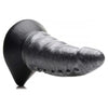 XR Brands Creature Cocks Beastly Tapered Bumpy Silicone Dildo - Model XCBTD-001 - Unleash Your Deep Sea Desires - Pleasure for All Genders - Intense Stimulation - Silver/Black - Adult Naughty Store