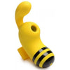 XR Brands Shegasm Sucky Bee Clit Stimulator Finger Vibe - Model SB-2023 - Women's G-Spot and Clitoral Pleasure - Yellow and Black - Adult Naughty Store