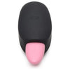 Inmi Luscious Licker Silicone Licking Tongue Clitoral Rotating Vibrator - Model X3B6 - Women's Pleasure - Pink/Black - Adult Naughty Store