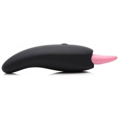 Inmi Luscious Licker Silicone Licking Tongue Clitoral Rotating Vibrator - Model X3B6 - Women's Pleasure - Pink/Black - Adult Naughty Store