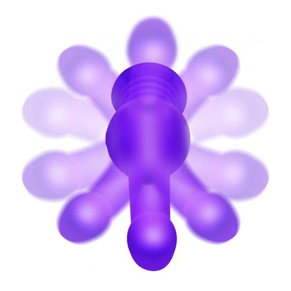 Inmi Sex Shaker Silicone Stimulator Purple Vibrator - XR Brands - Powerful Gyrating Pleasure for Men and Women - Adult Naughty Store