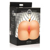 Master Series Hot Ass Butt Candle - Sensual Wax Play Toy for Intimate Pleasure - Model MS-HABC001 - Unisex - Delightful Light Skin Tone - Adult Naughty Store