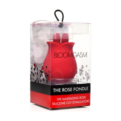 Bloomgasm The Rose Fondle 10x Massaging Rose Clit Stimulator