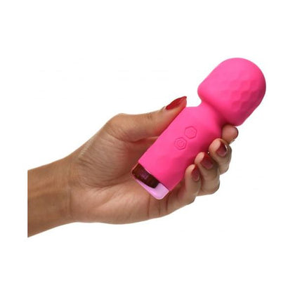 Bang! 10X Mini Silicone Massage Wand - Model B10X - For All Genders - Versatile Pleasure - Pink - Adult Naughty Store