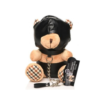 Master Series Hooded Bondage Bear - XR Brands BDSM Toy Model MB-2023 - Unisex - Pleasure in Submission - Brown - Adult Naughty Store