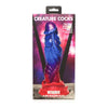 XR Brands Creature Cocks Intruder Alien Silicone Dildo - Model XRAID-001 - Unisex - Intense G-Spot and Prostate Stimulation - Cosmic Blue, Purple, and Pink - Adult Naughty Store