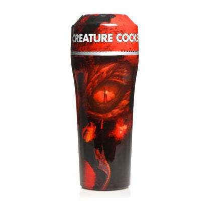 XR Brands Creature Cocks Dragon Snatch Stroker - Model DSD-500 - Male Masturbator for Intense Pleasure - Red