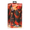 XR Brands Creature Cocks Fire Demon Monster Silicone Dildo - Model X23: A Sensational Red and Black Delight for Unforgettable Pleasure - Adult Naughty Store