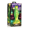 XR Brands Creature Cocks Nebula Alien Silicone Dildo - Model XRA-2021 - Unisex Pleasure Toy - Intense Stimulation - Green and Gold - Adult Naughty Store