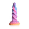 XR Brands Creature Cocks Moon Rider Glow In The Dark Unicorn Dildo - Model XR-MR-001 - Unisex Pleasure - Multi-Colored - Adult Naughty Store