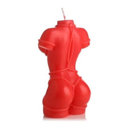 Master Series Bound Goddess Drip Candle Red - Sensual Wax Play Toy for Her (Model XRBC01G) - Adult Naughty Store