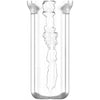 XR Brands Jesse Jane Clear Pussy Stroker - Model JJ-001 - Male Masturbator for Intense Pleasure - Beige Stroker with Clear Case - Adult Naughty Store