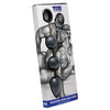 Tom of Finland Weighted Anal Ball Beads Black - Model XRTF-AB01 - For Men - Intense Anal Pleasure - Black