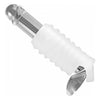 Tom of Finland Stroker Sheath - Clear Ribbed Male Masturbator Sleeve for Enhanced Pleasure - Model TFS-1001 - Unisex - Intense Stimulation for Every Stroke - White - Adult Naughty Store