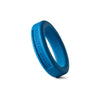 Introducing the Luxe Pleasure Silicone Cock Ring 36mm Blue - Model LX36 - For Enhanced Sensual Pleasure - Adult Naughty Store