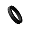 Introducing the Luxe Pleasure Co. Sensual Silicone Cock Ring - Model 44mm Black: The Ultimate Pleasure Enhancer for Men - Adult Naughty Store