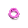 Introducing the SensaRing Hefty Wrap - Model 229mm - Premium Silicone Cock, Ball, and Shaft Ring - Pink - Adult Naughty Store