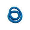 Hefty Pleasure Silicone Wrap Ring - Model 305mm Blue - Male Stimulation - Intense Pleasure - Formal Blue
