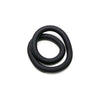 Premium Pleasure Silicone Hefty Wrap Ring - Model 305mm - Intense Pleasure for Him - Black - Adult Naughty Store