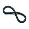 Premium Pleasure Silicone Hefty Wrap Ring - Model 305mm - Intense Pleasure for Him - Black - Adult Naughty Store