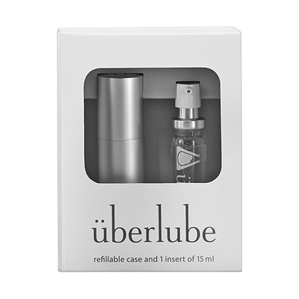 Überlube GoodToGo Silver - Premium Silicone Lubricant for Intimate Pleasure - Adult Naughty Store