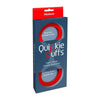 SensaSilk Quickie Cuffs Medium - Red: The Ultimate Pleasure Enhancer for All Genders - Model QCM-001