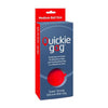 SensualSilk Quickie Gag Medium Ball Red: The Ultimate Silicone Stretch Ball Gag for Unisex Pleasure