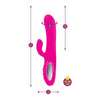 Viben Hypnotic Thrusting Rabbit Vibe w Swinging Clit Stim Hot Pink

Introducing the SensaPleasure Viben Hypnotic Thrusting Rabbit Vibe with Swinging Clit Stim - Model VX-9000, for Women, Targ - Adult Naughty Store