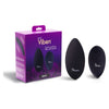 Viben Racey Multi Function Panty Vibe w Remote - The Ultimate Pleasure Experience for Her in Sultry Black - Adult Naughty Store