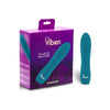 Viben Vivacious Rumble Motor Rechargeable Bullet Ocean - The Ultimate Pleasure Companion for All Genders, Delivering Sensational Waves of Pleasure in Ocean Blue - Adult Naughty Store