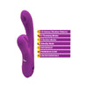 Viben Dazzle Rechargeable Thumping Rabbit Berry: The Ultimate Pleasure Delight for Her - Adult Naughty Store