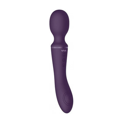 Enora Double-Ended Pulse-Wave Wand & Vibrator - Model X2 - For All Genders - Full-Body Pleasure - Purple - Adult Naughty Store