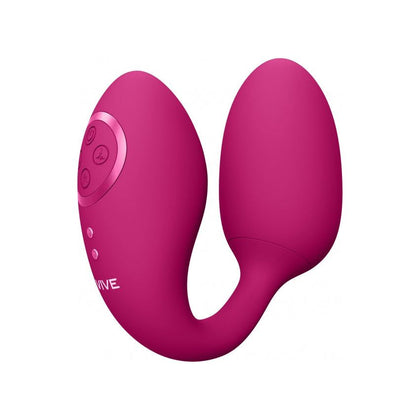 Aika - Pink Dual-Stimulation Silicone Vibrating Love Egg for Women - Model AIK-001 - G-Spot and Clitoral Massager
