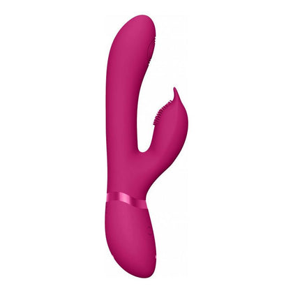 AIMI - Pink Silicone G-Spot and Clitoral Vibrator - Model X3 - Women's Pleasure Toy