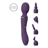 Introducing the Nami - Purple Dual-Sided Massage Wand: A Versatile Pleasure Powerhouse for Women - Adult Naughty Store