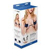 Whip Smart Diamond Handcuff Blue: The Sensual Seductress - Model DHC-001, for Boundless Pleasure