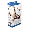 Whip Smart Diamond Deluxe Sex Swing with Ankle Restraints Blue - The Ultimate Pleasure Enhancer for Adventurous Couples