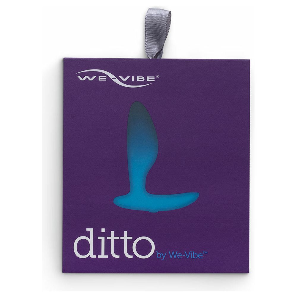 We-Vibe Ditto Vibrating Butt Plug - Model D-2001 - Unisex Anal Pleasure Toy - Midnight Blue