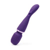 We-Vibe Wand Couples Vibrator - Ultra-Powerful Cordless Body Massager for Intense Pleasure - Model W-2021 - For Couples - Full-Body Stimulation - Deep Purple