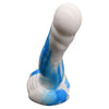 Sea Dog SD-550 Silicone Anal Dildo for Men - Intense Pleasure in Blue/White - Adult Naughty Store