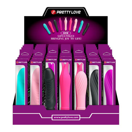 Introducing the PleasureVibe Mini Vibe Display Box Complete - 24 Vibes + 3 Testers! - Adult Naughty Store