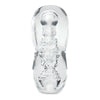 ZOLO Gripz Dotted Clear Phthalate-Free Textured Stroker - Model ZG-001 - Male Pleasure - Transparent
