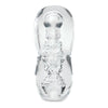 ZOLO Gripz Dotted Clear Phthalate-Free Textured Stroker - Model ZG-001 - Male Pleasure - Transparent - Adult Naughty Store