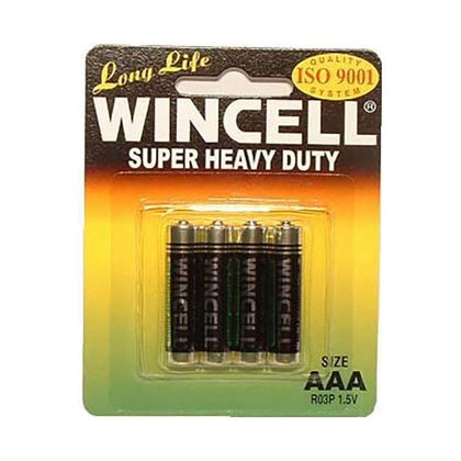 Wincell AAA Super Heavy Duty Batteries - Long-lasting Power Solution for Your Devices