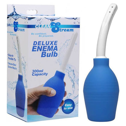 CleanStream Deluxe Enema Bulb - Advanced Personal Cleansing System for Effective Hygienic Cleansing - Model CSDEB-295 - Unisex - Intimate Hygiene - Transparent