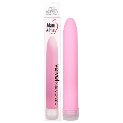 Adam & Eve Velvet Kiss Slim Waterproof Vibrator - Intense Pleasure for Women - Sleek and Sensual Design